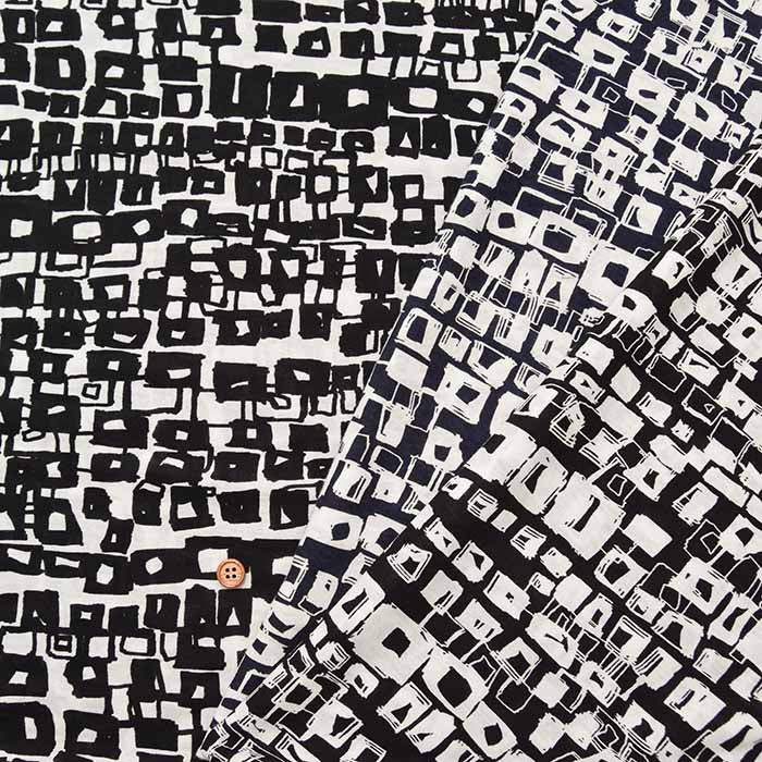 UV-cut processed Cotton 100/2 jersey knit printed fabric - nomura tailor