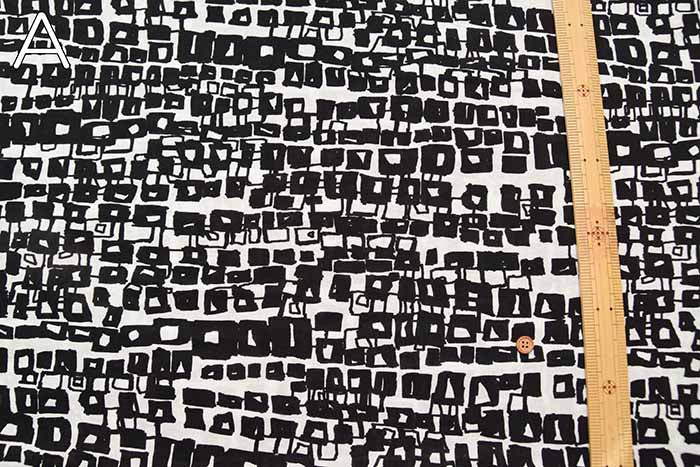 UV-cut processed Cotton 100/2 jersey knit printed fabric - nomura tailor