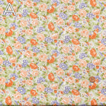 Silket UV-cut processed Cotton 80/2 milled knit printed fabric Flower - nomura tailor