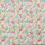 Silket UV-cut processed Cotton 80/2 milled knit printed fabric Flower - nomura tailor