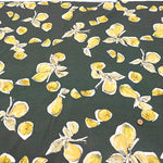 UV-treated, Mercerized Cotton 80/2 Combed Rib Knit Printed Fabric - Flower - nomura tailor