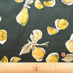 UV-treated, Mercerized Cotton 80/2 Combed Rib Knit Printed Fabric - Flower - nomura tailor