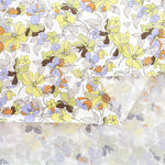UV-treated, Bio-finished Cotton 60/2 Jersey Printed Fabric - Flower - nomura tailor