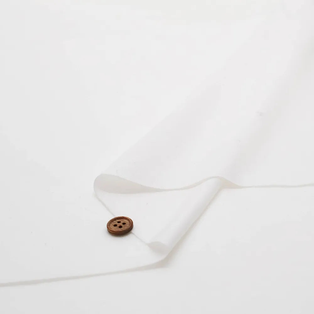 Antibacterial & Deodorizing Finish Cotton Mercerized Smooth Fabric - Plain - nomura tailor