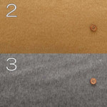 Wool Frieze Beaver Fabric - Plain - nomura tailor