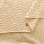 Silk Blend Herringbone Tweed Fabric - nomura tailor