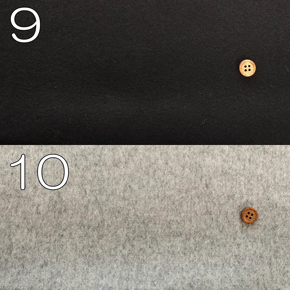 Super 120 Charme Giron Lambswool Beaver Fabric - Plain - nomura tailor