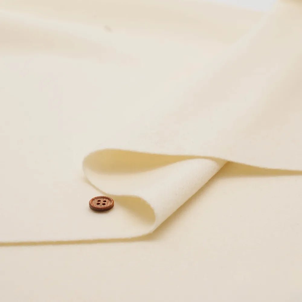 Super 120 Charme Giron Lambswool Beaver Fabric - Plain - nomura tailor