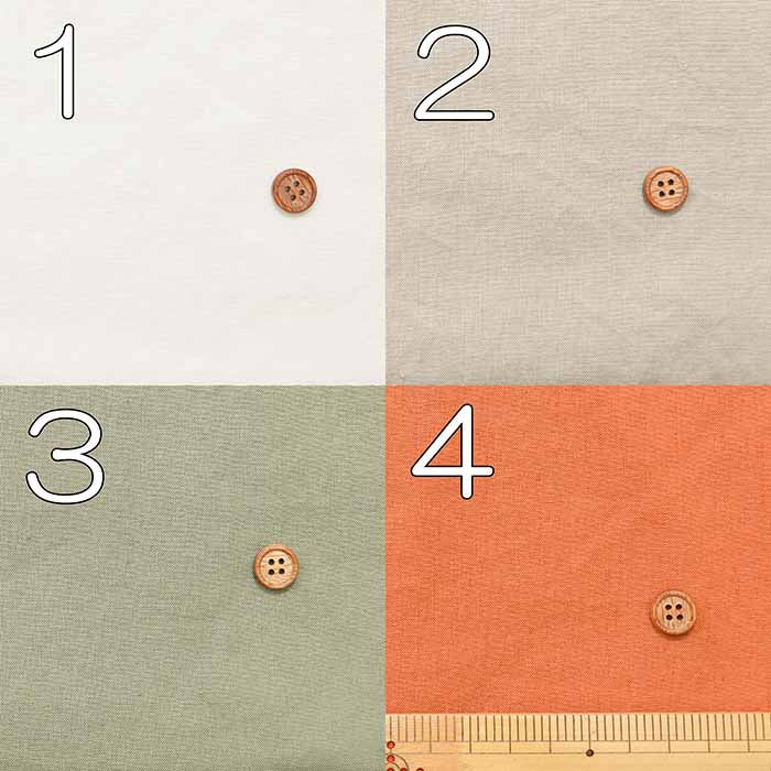 Cotton linen tumbler washer fabric Solid colour - nomura tailor