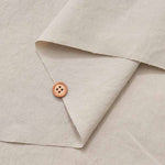 Cotton linen tumbler washer fabric Solid colour - nomura tailor