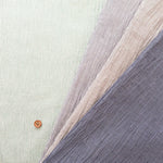 Yarn-dyed Linen Washer Fabric - Stripe - nomura tailor