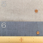 Yarn-dyed Linen Washer Fabric - Stripe - nomura tailor