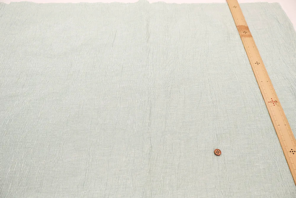 Yarn-dyed Linen Washer Fabric - Stripe - nomura tailor