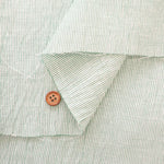 Yarn-dyed Linen Washer Fabric - Stripe - nomura tailor