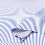 Supima Cotton 60/- Yarn-dyed typewriter fabric Stripe - nomura tailor