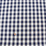 Supima Cotton 60/- Yarn-dyed typewriter fabric Gingham Check - nomura tailor