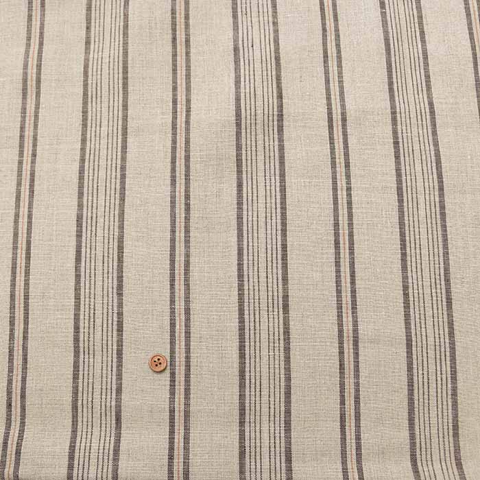 Herdmans Linen fabric Stripe - nomura tailor