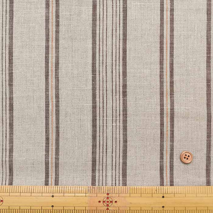 Herdmans Linen fabric Stripe - nomura tailor