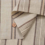 Herdmans Linen fabric Stripe - nomura tailor