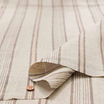 Herdmans Linen fabric Stripe - nomura tailor