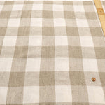 Washer-Processed C/L Block Check Fabric - nomura tailor