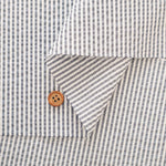 TORAY Yarn-dyed Seersucker Fabric - Stripe - nomura tailor
