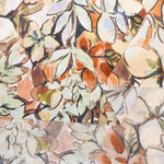 Made in France DEVEAUX Cotton Voile Printed Fabric - Watercolor Flower - nomura tailor
