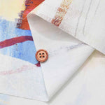 DEVEAUX Cotton patterned fabric Watercolor effect - nomura tailor