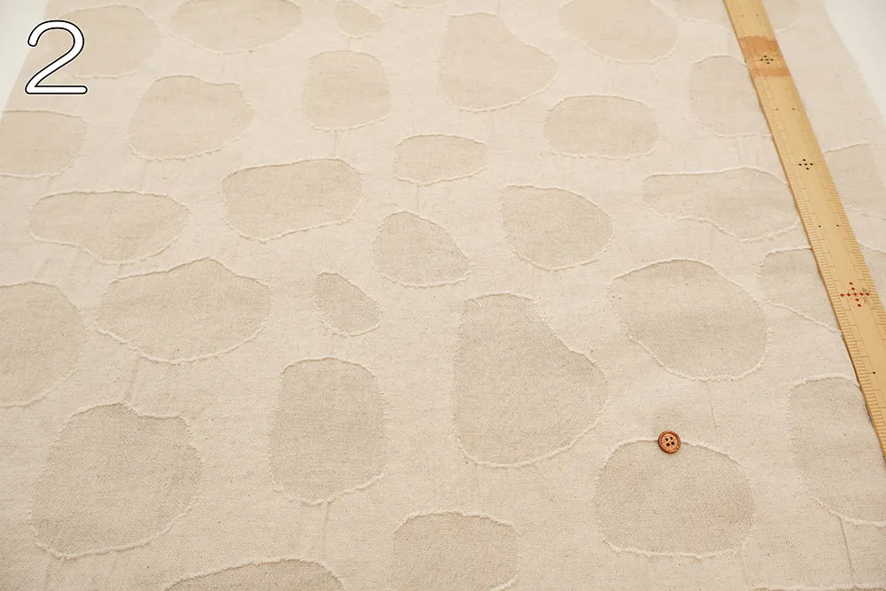 C/L Jacquard Fabric  - Big Dot - nomura tailor