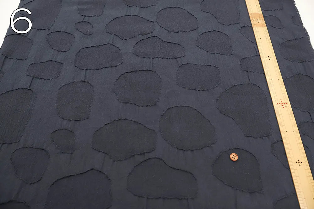C/L Jacquard Fabric  - Big Dot - nomura tailor