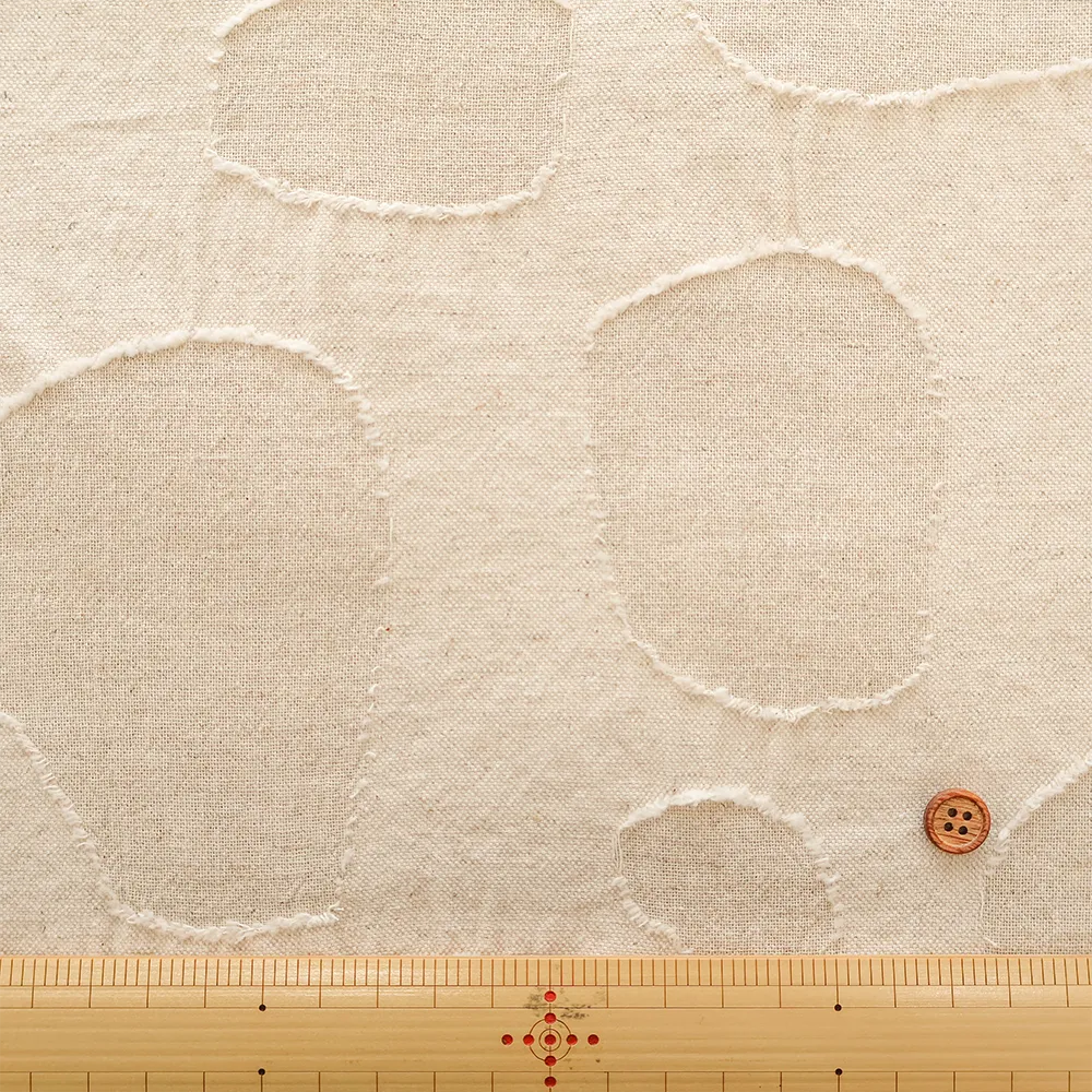 C/L Jacquard Fabric  - Big Dot - nomura tailor