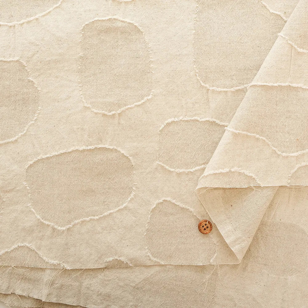C/L Jacquard Fabric  - Big Dot - nomura tailor