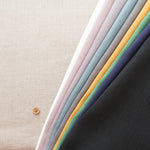 Linen Muslin Double Washer Fabric - Plain - nomura tailor