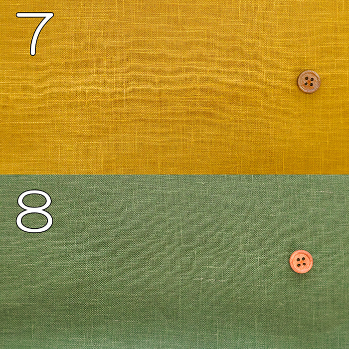 Linen Muslin Double Washer Fabric - Plain - nomura tailor