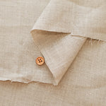 Linen Muslin Double Washer Fabric - Plain - nomura tailor