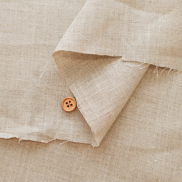 Linen Muslin Double Washer Fabric - Plain - nomura tailor