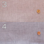 Linen Canvas Double Washer Fabric - Plain - nomura tailor