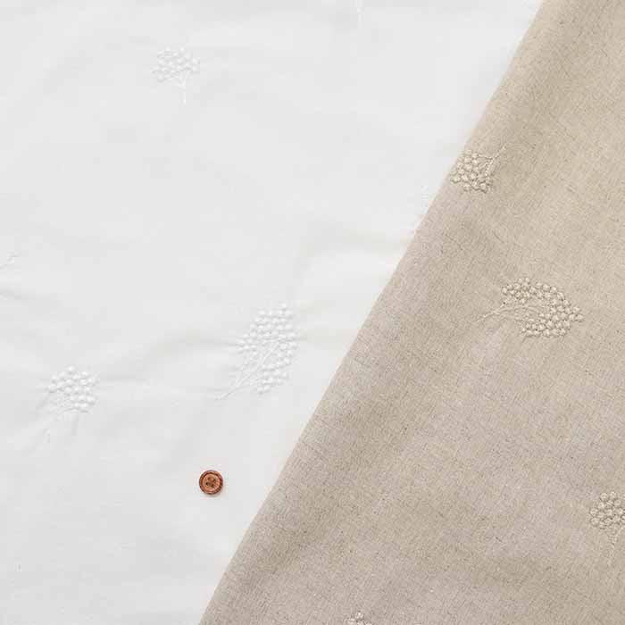 C/L sheeting embroidery fabric Mimosa - nomura tailor