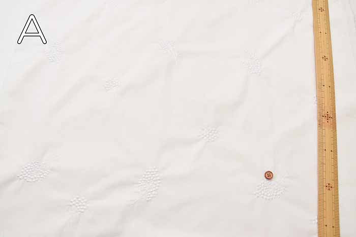 C/L sheeting embroidery fabric Mimosa - nomura tailor