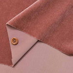 Stretch velor fabric plain - nomura tailor