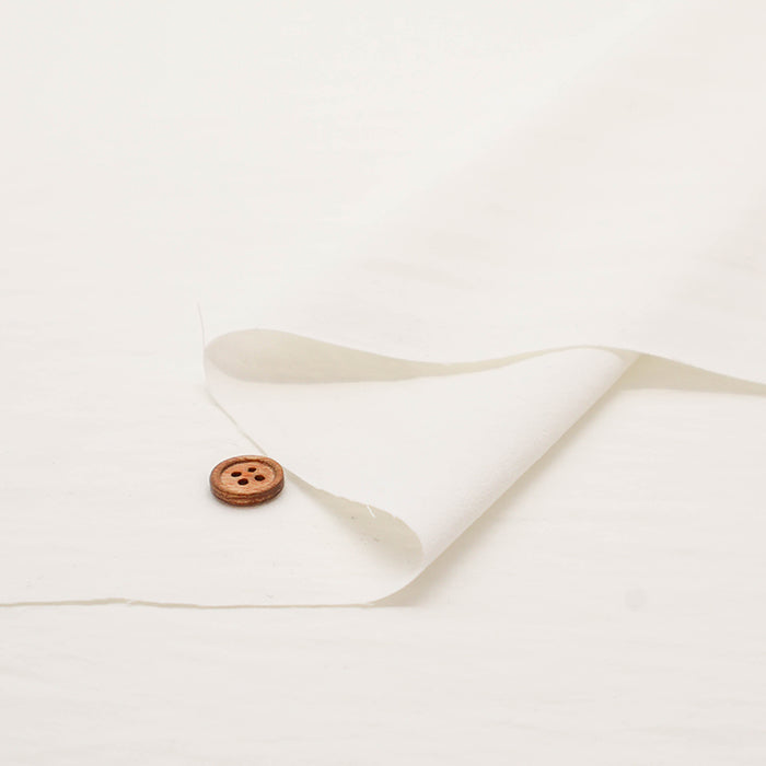 Recycled Polyester Ultimate Cotton-like Broadcloth Fabric - Plain - nomura tailor