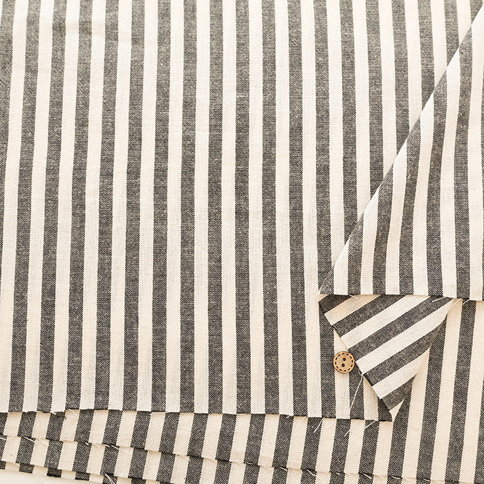 C/L 20s Yarn-dyed Washer Fabric - Stripe - nomura tailor