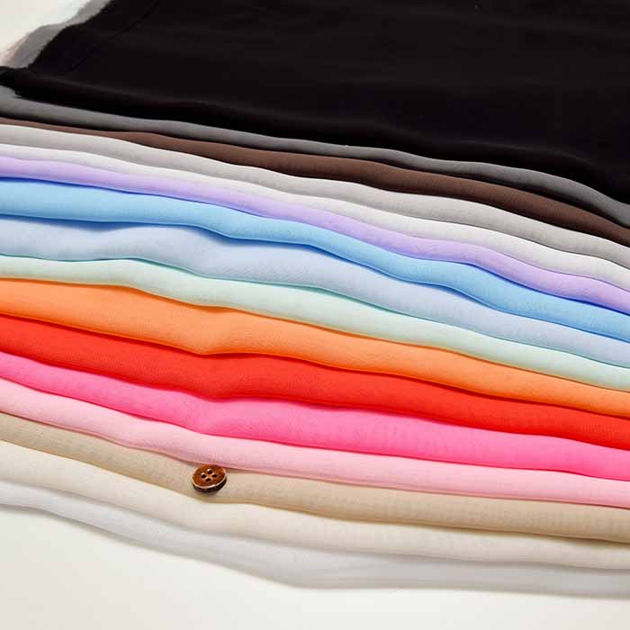 50 Georgetet fabric plain - nomura tailor