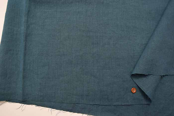 60 Linentan Blur Washer plain (cold color) - nomura tailor