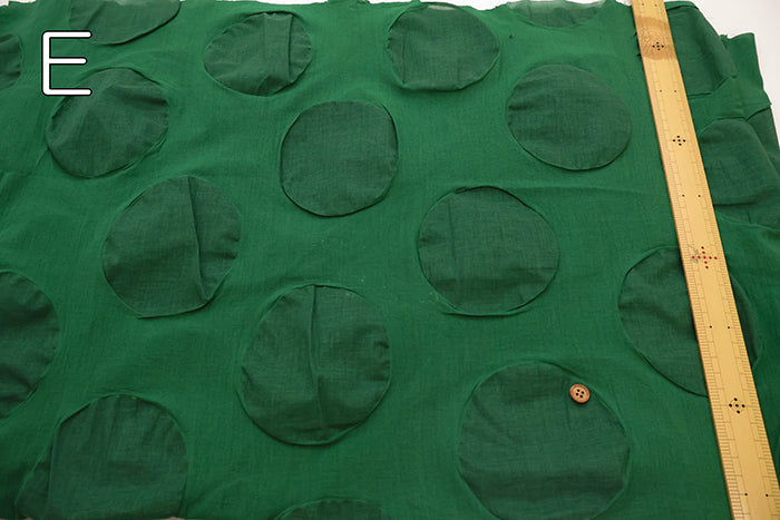 Cotton Nobility Ripple Fabric - Dot pattern - nomura tailor