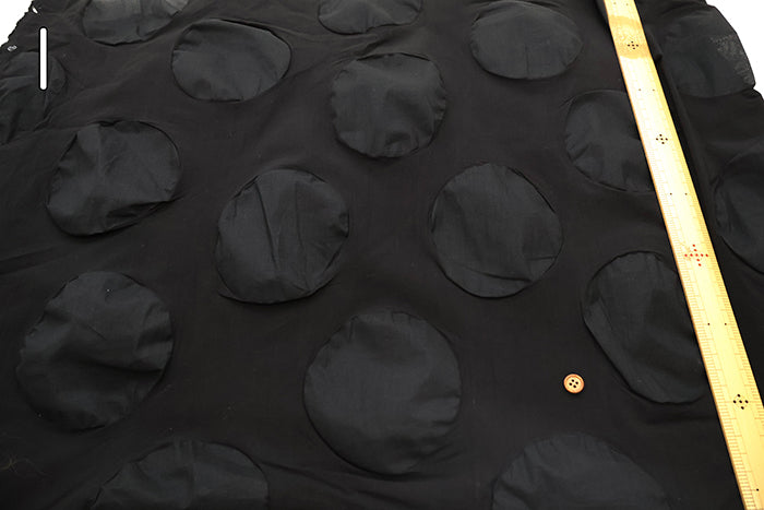 Cotton Nobility Ripple Fabric - Dot pattern - nomura tailor