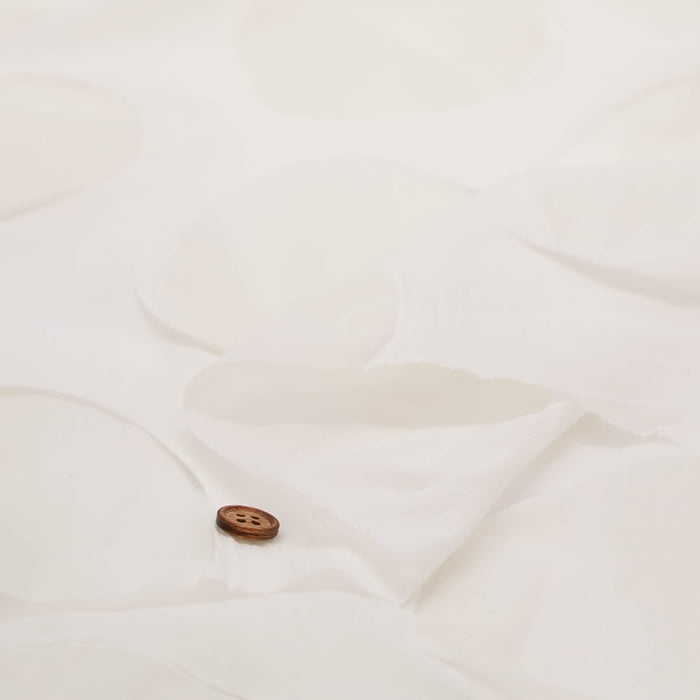 Cotton Nobility Ripple Fabric - Dot pattern - nomura tailor