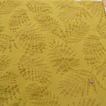 Cotton Nobility Ripple Fabric - Leaf pattern - nomura tailor