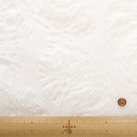 Cotton Nobility Ripple Fabric - Leaf pattern - nomura tailor