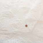 Cotton Nobility Ripple Fabric - Leaf pattern - nomura tailor